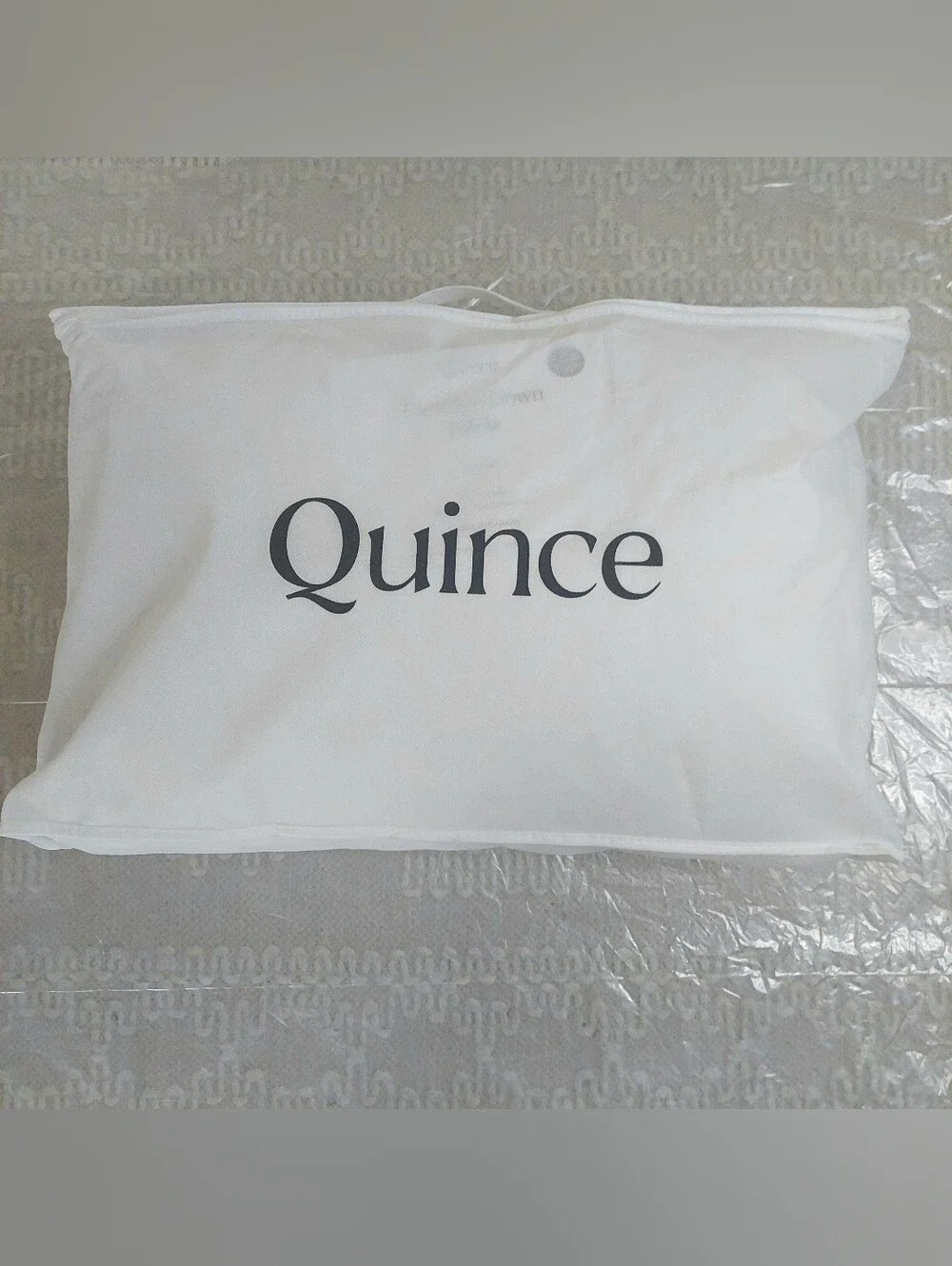 NWOT- Quince Standard White Duck Down Premium Pillow (Soft)(P90)
